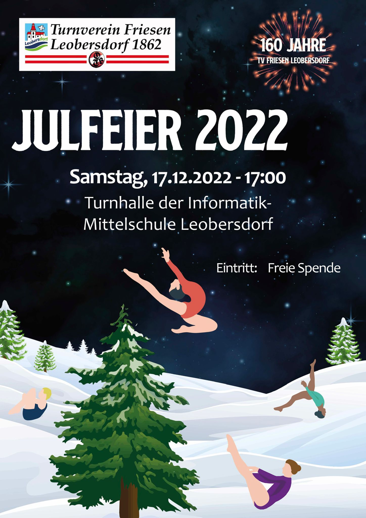 Julfeier 2022 TV Friesen Leobersdorf 1862